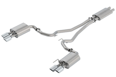 Touring Cat-Back Exhaust System <br> 18-23 Ford Mustang 5L V8