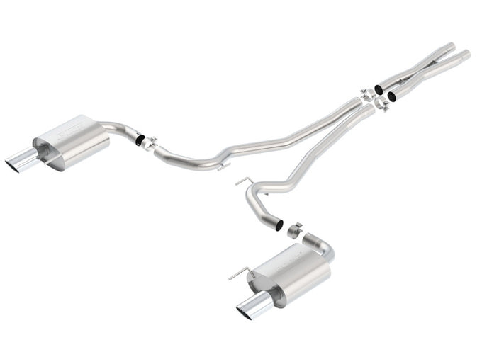 S-Type Cat-Back Exhaust System <br> 15-17 Ford Mustang 5L V8