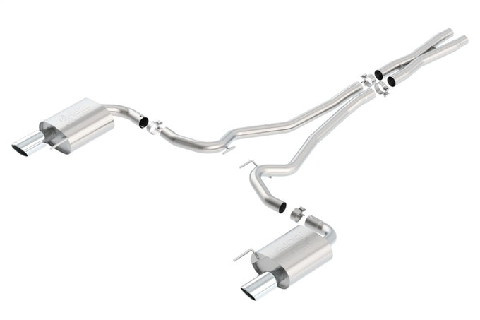 ATAK Cat-Back Exhaust System <br> 15-17 Ford Mustang 5L V8