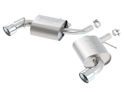 S-Type Axle-Back Exhaust System <br> 16-23 Chevy Camaro LT, 17-23 LS