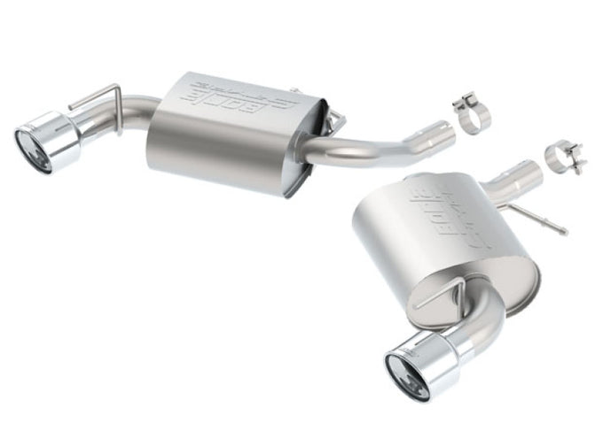 S-Type Axle-Back Exhaust System <br> 16-23 Chevy Camaro LT, 17-23 LS