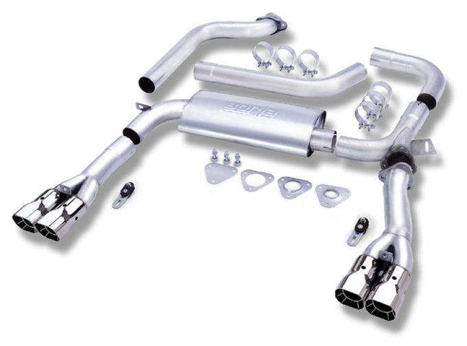 S-Type Cat-Back Exhaust System <br> 95-97 Chevrolet Camaro SS/ Pontiac Trans-Am SS