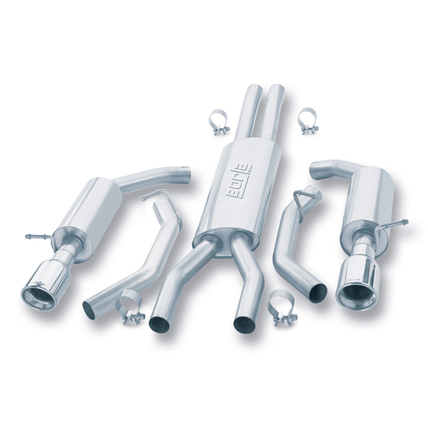 Touring Cat-Back Exhaust System <br> 2002 Ford Thunderbird 3.9L V8