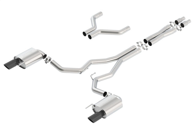 S-Type Cat-Back Exhaust System <br> 15-17 Ford Mustang 5L V8 Coupe
