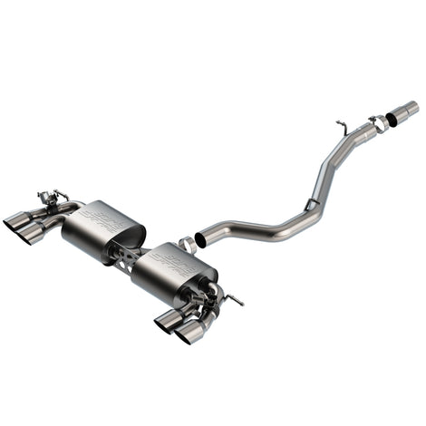 S-Type Cat-Back Exhaust System <br> 18-19 Volkswagen Golf R 2L L4 Hatchback AWD