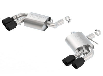 S-Type Axle-Back Exhaust System <br> 16-23 Chevy Camaro SS 6.2L V8