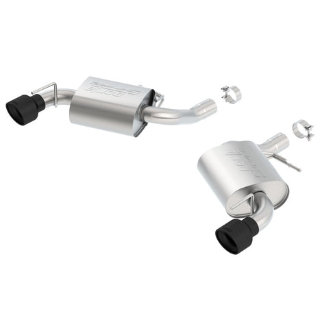 S-Type Axle-Back Exhaust System <br> 16-23 Chevy Camaro SS 6.2L V8