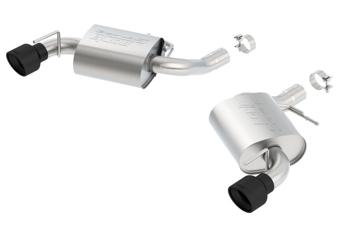 S-Type Axle-Back Exhaust System <br> 16-23 Chevy Camaro SS 6.2L V8