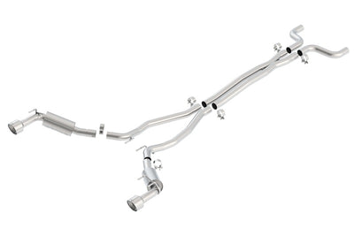 S-Type Cat-Back Exhaust System <br> 10-13 Chevy Camaro SS 6.2L V8