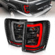Black Housing LED Tail Lights w/Light Bar <br>99-04 Jeep Grand Cherokee