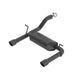 Touring Axle-Back Exhaust System <br> 18-23 Jeep Wrangler 3.6L