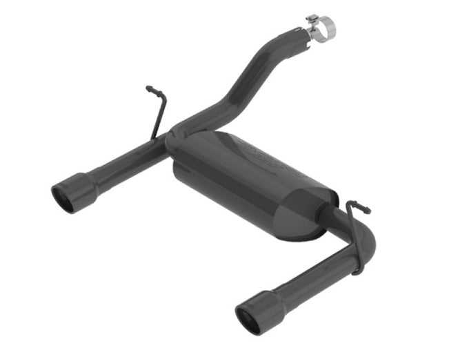 Touring Axle-Back Exhaust System <br> 18-23 Jeep Wrangler 3.6L