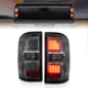 Black Housing Smoke Lens LED Tail Lights <br> 14-18 GMC Sierra 1500 2500 3500