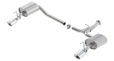 S-Type Axle-Back Exhaust System <br> 16-17 Honda Accord 3.5L V6 Sedan
