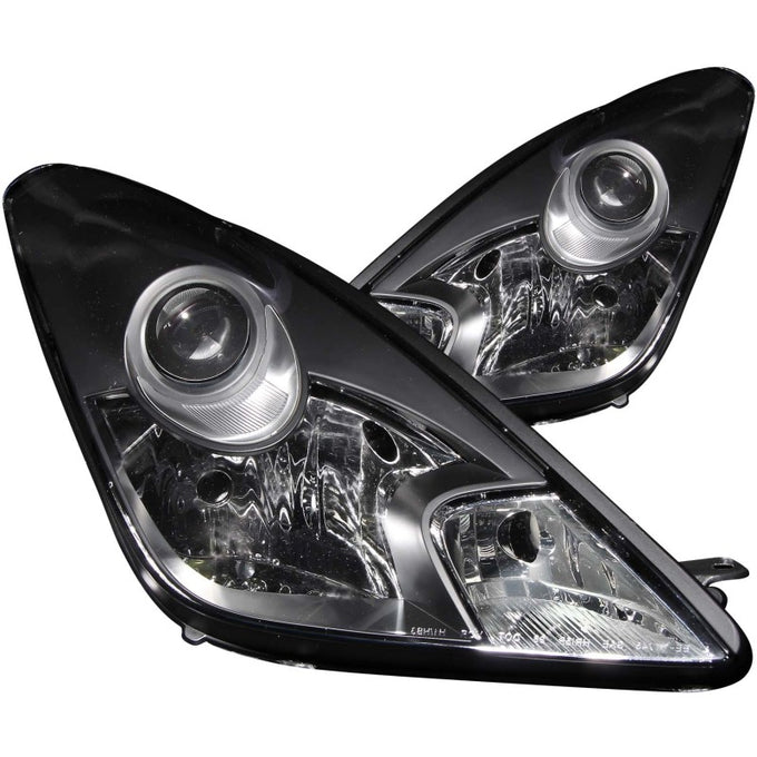 Black Crystal Headlights <br> 00-05 Toyota Celica