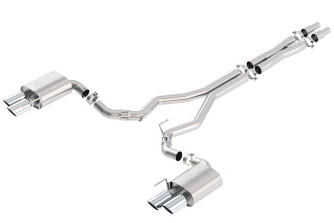 ATAK Cat-Back Exhaust System <br> 18-23 Ford Mustang 5L V8 Coupe