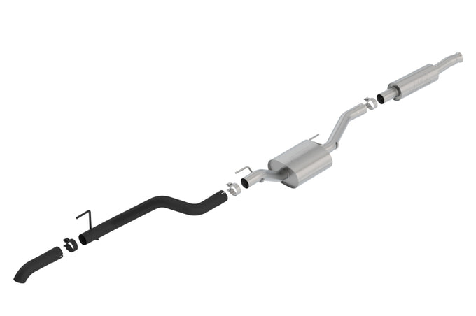 S-Type Cat-Back Exhaust System <br> 20-23 Jeep Gladiator 3.6L V6
