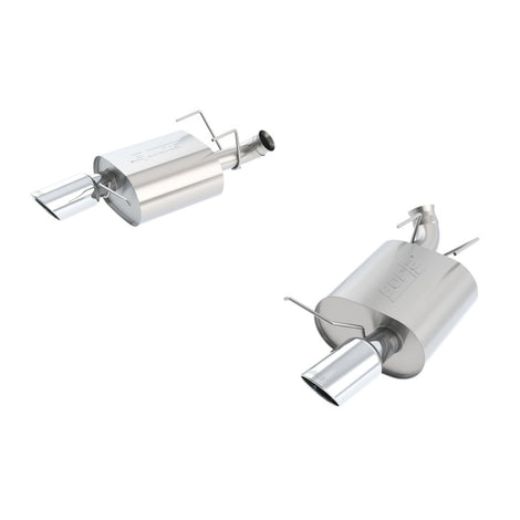 Touring Axle-Back Exhaust System <br> 13-14 Ford Mustang 5L V8