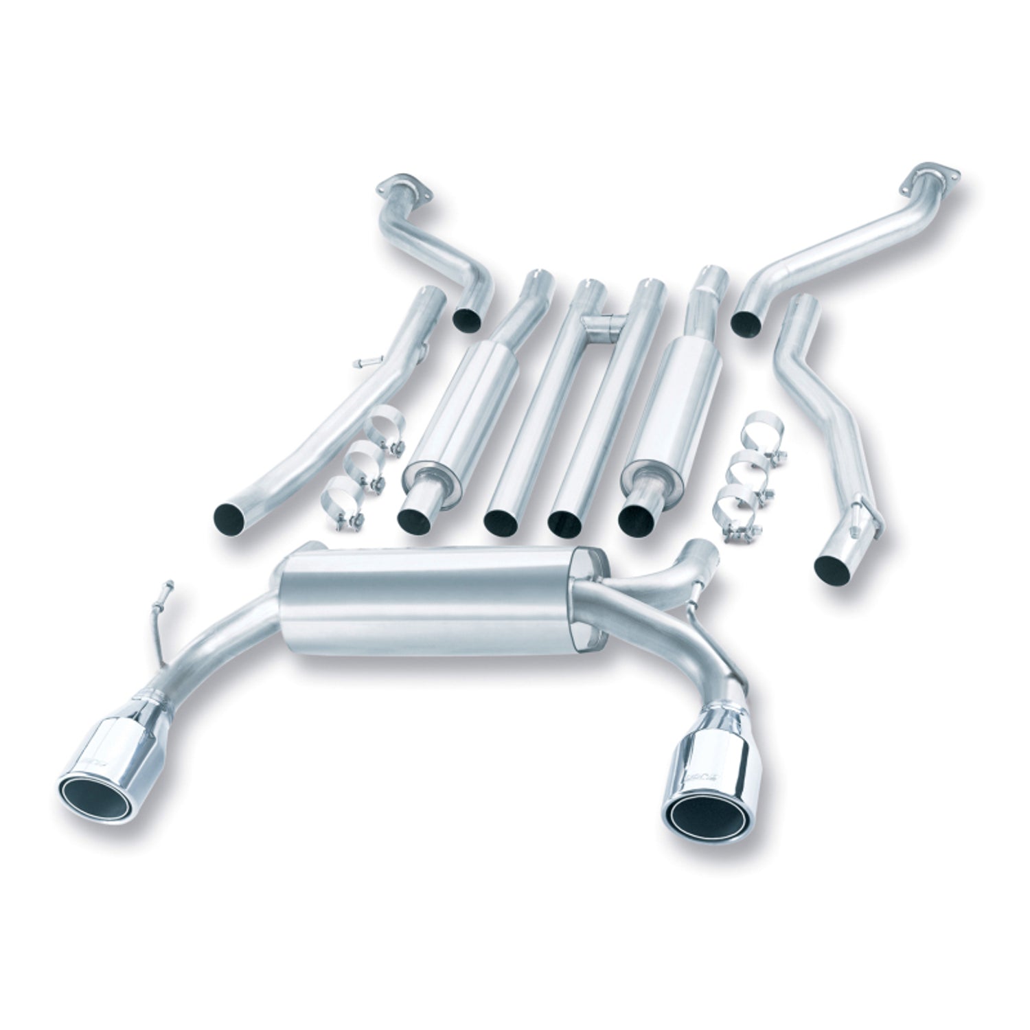 S-Type Cat-Back Exhaust System <br> 03-07 INFINITI G35 3.5L V6 Coupe