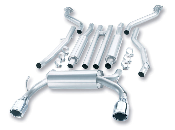 S-Type Cat-Back Exhaust System <br> 03-07 INFINITI G35 3.5L V6 Coupe