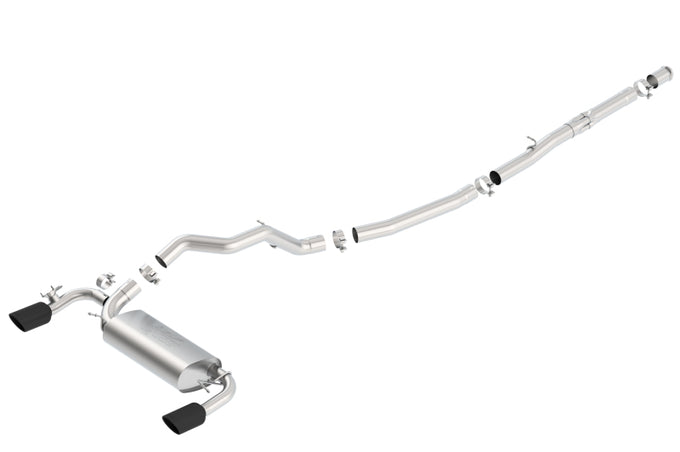ATAK Cat-Back Exhaust System <br> 16-18 Ford Focus RS With Sound Suppressing Valve