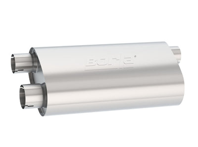 Universal 3in. In/Dual 2.5in. Out Muffler <br> Universal Fit
