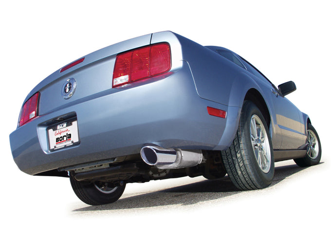 Axle-Back Exhaust System <br> 05-09 Ford Mustang Base 4L V6