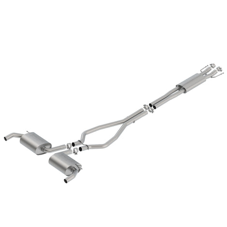 S-Type Cat-Back Exhaust System <br> 19-23 Ford Edge ST 2.7L V6