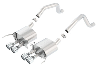 S-Type Axle-Back Exhaust System <br> 15-18 Chevy Corvette Z06 17-18 Grand Sport