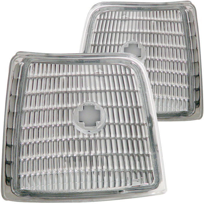 Crystal Corner Lights<br> 92-96 Ford F-150, Bronco, 92-98 F-250, F-350