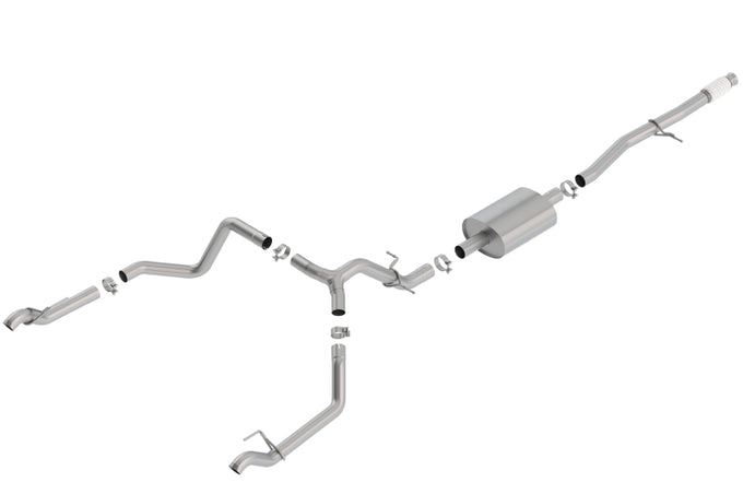 S-Type Cat-Back Exhaust System <br> 19-24 Chevrolet Silverado GMC Sierra 1500