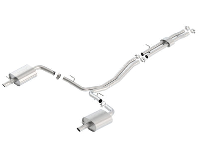 S-Type Cat-Back Exhaust System <br> 16-17 Ford Explorer Sport 3.5L V6