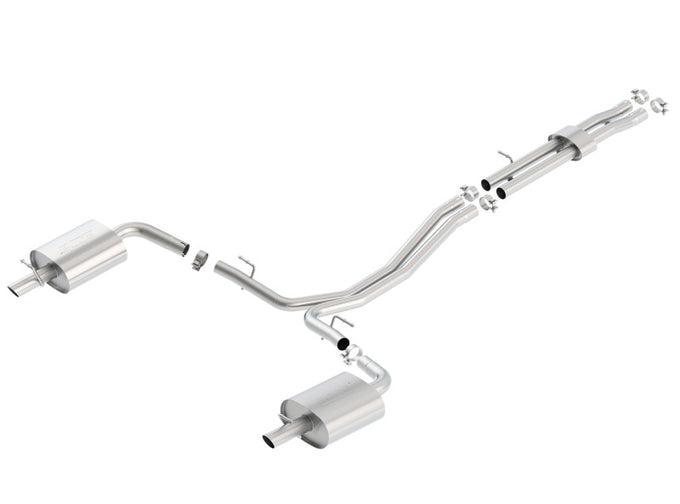 S-Type Cat-Back Exhaust System <br> 16-17 Ford Explorer Sport 3.5L V6
