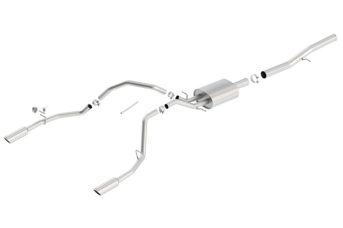 S-Type Cat-Back Exhaust System <br> 14-18 Chevrolet Silverado GMC Sierra 1500