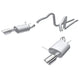 S-Type Cat-Back Exhaust System <br> 11-14 Ford Mustang 3.7L V6
