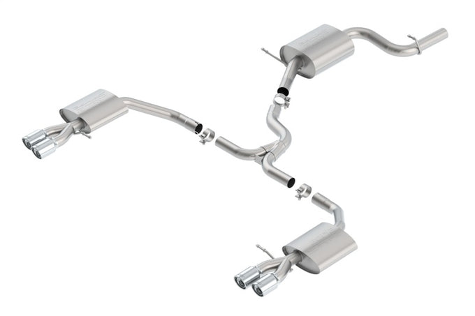S-Type Cat-Back Exhaust System <br> 16-18 Volkswagen Passat 3.6L V6