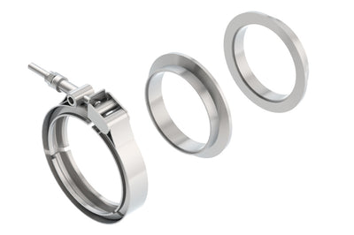3 in. Stainless Steel 3pc V-Band Clamp <br> Universal Fit