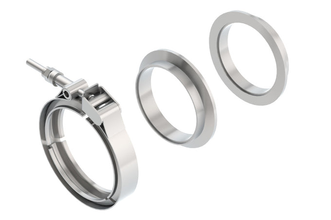 3 in. Stainless Steel 3pc V-Band Clamp <br> Universal Fit