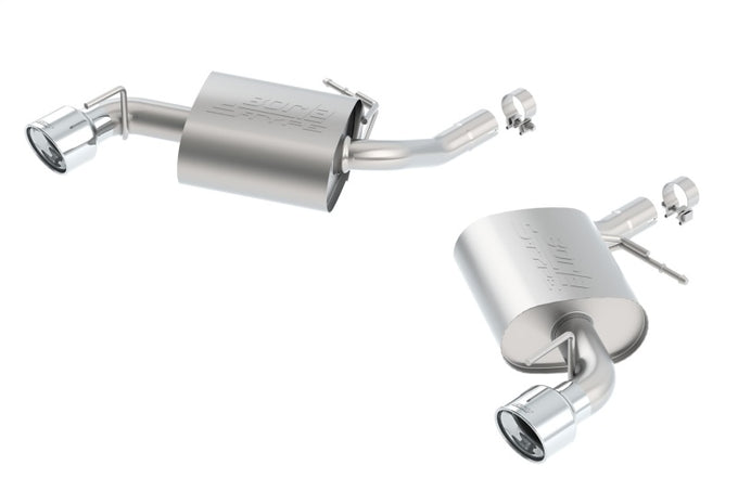S-Type Axle-Back Exhaust System <br> 16-23 Chevy Camaro LT 3.6L V6