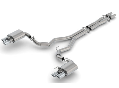 S-Type Cat-Back Exhaust System <br> 18-23 Ford Mustang 5L V8 Coupe