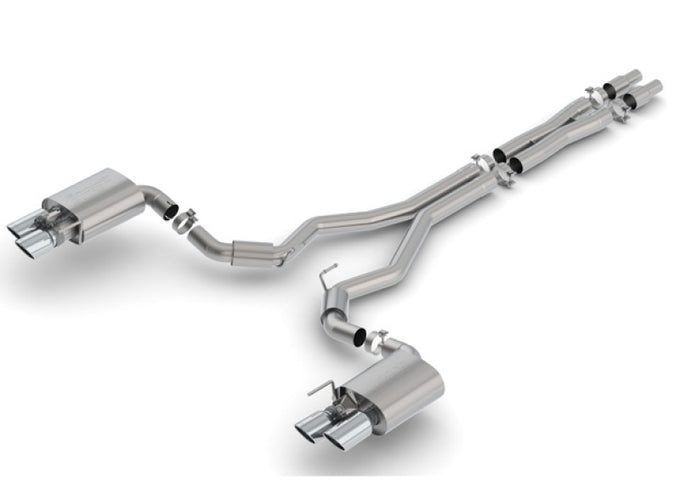 S-Type Cat-Back Exhaust System <br> 18-23 Ford Mustang 5L V8 Coupe