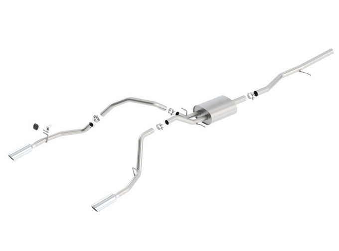 S-Type Cat-Back Exhaust System <br> 2014-2019 Chevrolet Silverado GMC Sierra 1500