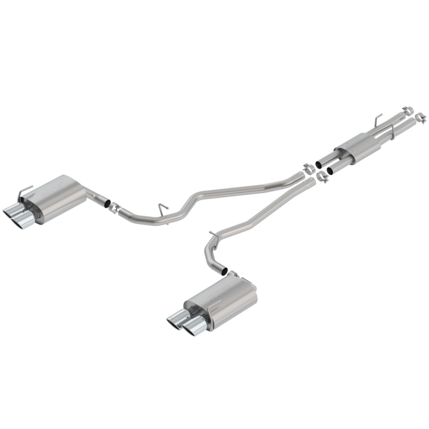 ATAK Cat-Back Exhaust System <br> 20-25 Ford Explorer 3L V6