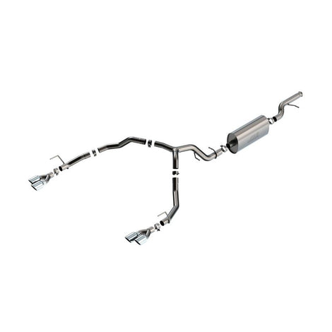 Touring Cat-Back Exhaust System <br> 21-24 Chevy Tahoe Premier 5.3L V8