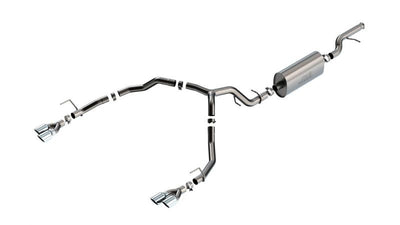 Touring Cat-Back Exhaust System <br> 21-24 Chevy Tahoe Premier 5.3L V8