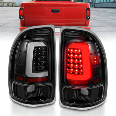 Black Housing LED Taillights <br> 97-04 Dodge Dakota