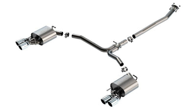 S-Type Cat-Back Exhaust System <br> 18-24 Toyota Camry XSE 2.5L L4 FWD