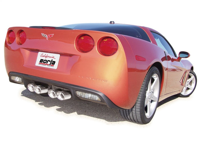 S-Type ll Cat-Back Exhaust System <br> 06-07 Chevy Corvette Base 6L V8