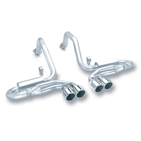 S-Type Classic Cat-Back Exhaust System <br> 97-04 Chevy Corvette 5.7L V8
