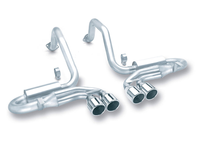 S-Type Classic Cat-Back Exhaust System <br> 97-04 Chevy Corvette 5.7L V8